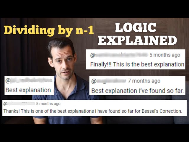 Dividing By n-1 Explained