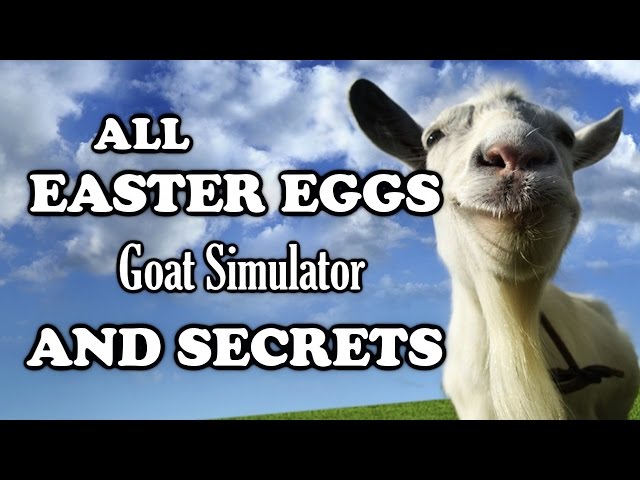 Goat Simulator All Easter Eggs And Secrets | Part 1