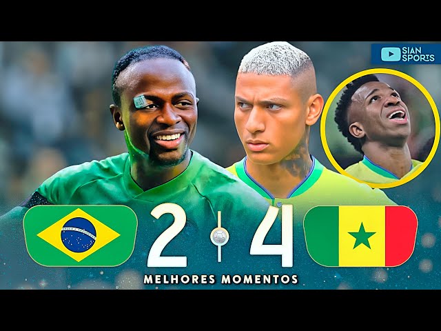 SADIO MANÉ DESTROYED THE BRAZIL TEAM WITH A BEAUTIFUL GOAL