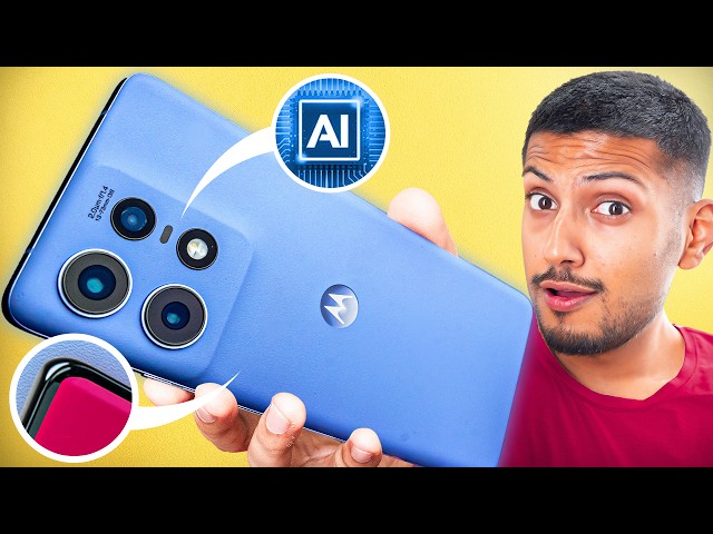 Motorola Edge 50 Pro Unboxing  - 50MP AI Camera 📸 144Hz Curved Display 📱 @ ₹27,999 !