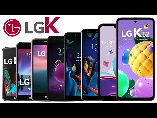Evolution of LG K Series 2016-2020