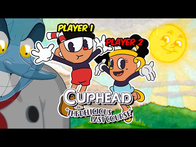 2 FUNNY Idiots Completing Cuphead... THIS TIME THE DLC!! (Full Gameplay)