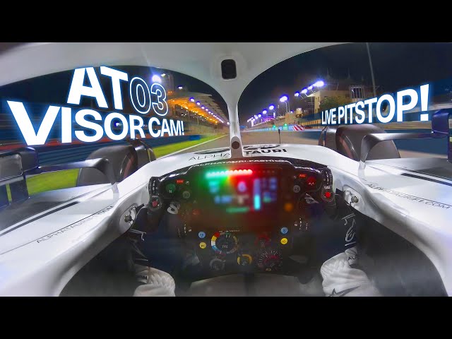 F1 DRIVER'S EYE Lap With Pit Stop!