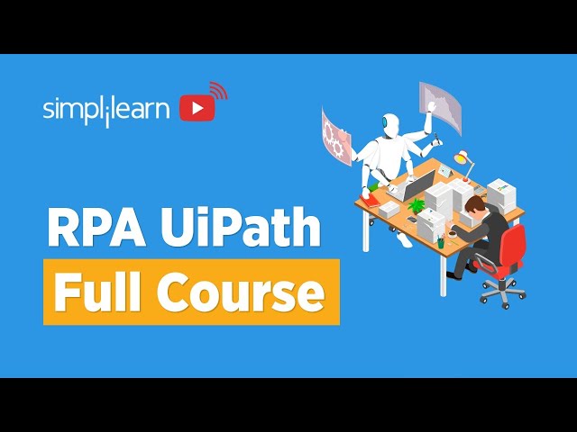 RPA UiPath Full Course | RPA UiPath Tutorial For Beginners | RPA Course | RPA Tutorial | Simplilearn