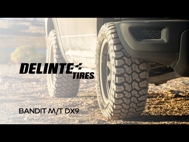 The Delinte Bandit M/T DX9 tire. #mudterrain #offroad