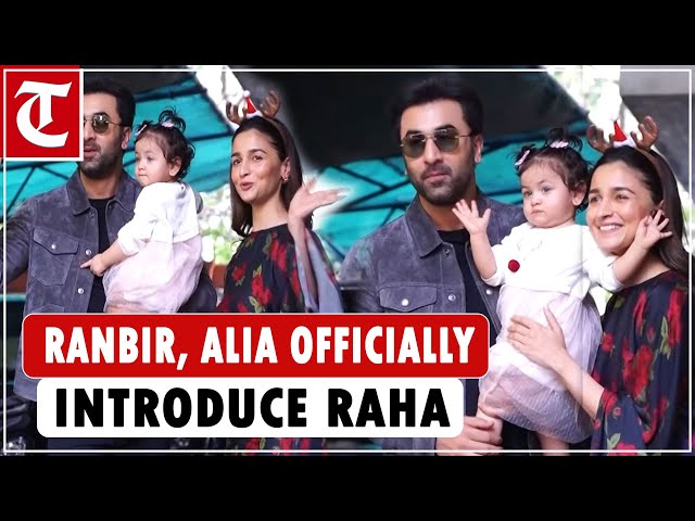 Actors Ranbir Kapoor, Alia Bhatt officially introduce daughter Raha on Christma