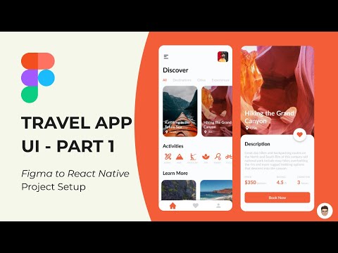Travel App Design and UI