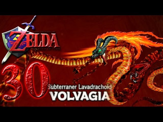 THE LEGEND OF ZELDA OCARINA OF TIME ⌛ #30: Lavadrachoid Volvagia