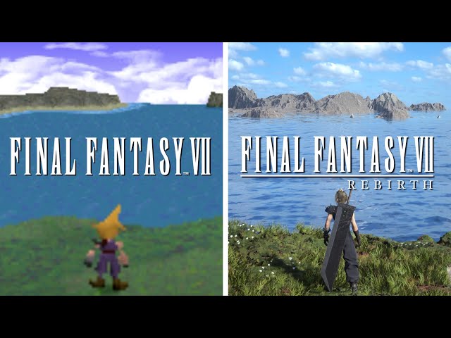 Comparing Final Fantasy 7 to FF7 REBIRTH