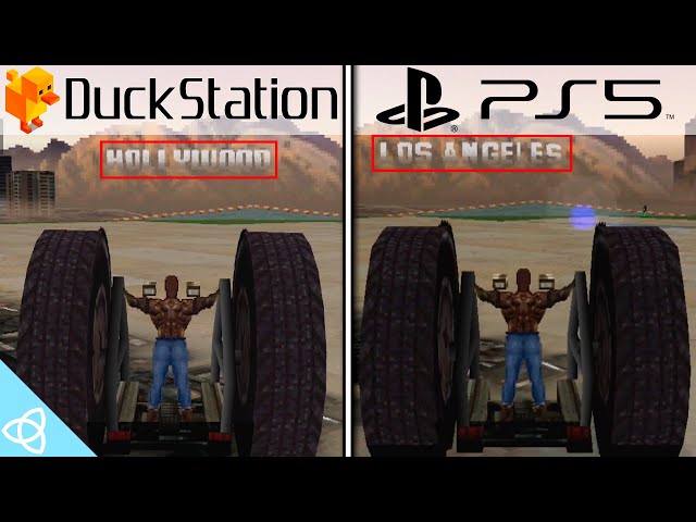 Twisted Metal 2 - PC Emulator (Original PS1 Version) vs. PS5 (Modified Version) | Side by Side