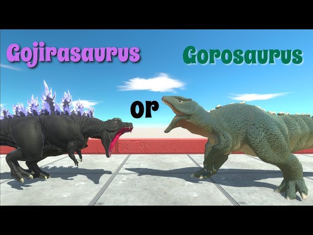 Gojirasaurus vs Gorosaurus in an Equal Competition - Animal Revolt Battle Simulator