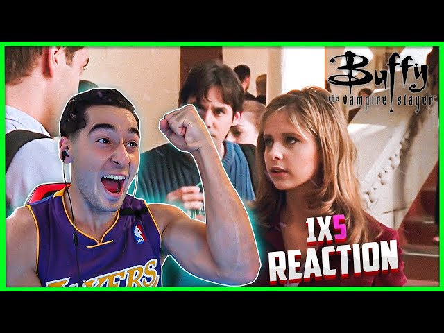 BUFFY'S FIRST DATE! Buffy, the Vampire Slayer 1x5 'Never Kill a Boy on the First Date' Reaction!