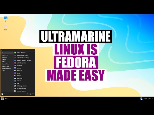 Installation and First Look of Ultramarine Linux