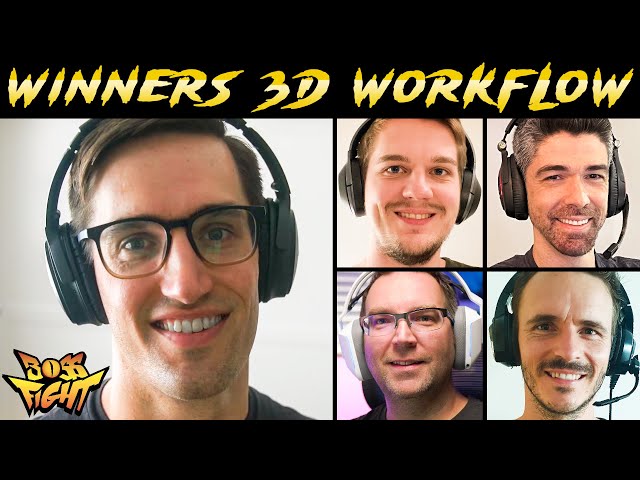 Five 3D Artists - Five Unique Workflows | Boss Fight Winners Interviews