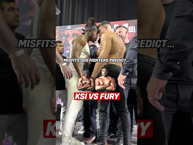 Misfits 009 fighters predict KSI vs Tommy Fury 👀