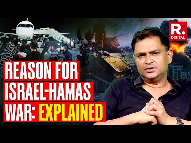 Major Gaurav Arya Explains The Real Reason Behind Israel-Hamas War