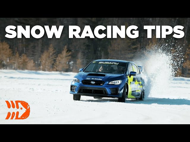Pro Driver Tips For Racing In The Snow