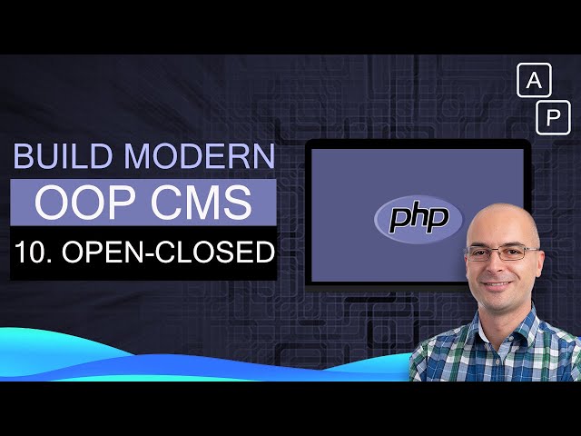 10. Validation and Open Closed Principle Php [with Homework!] | Build CMS using OOP CMS tutorial MVC
