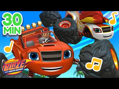 Blaze Sing Along Songs! | Blaze and the Monster Machines