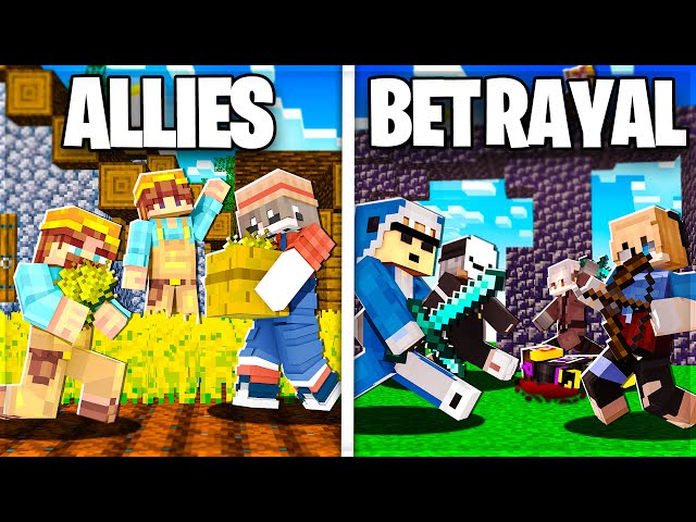 100 RUTHLESS Players Simulate Life in Minecraft