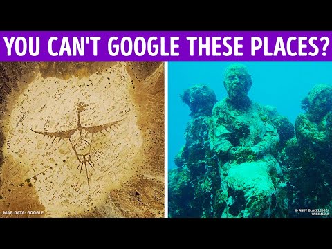 Place Where Scientists Live Underwater and 23 Secrets of Google Earth