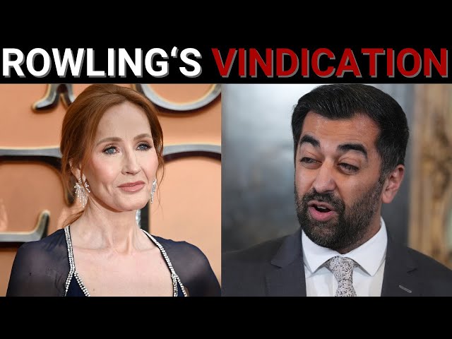 JK Rowling vindicated as Humza Yousaf spectacularly resigns