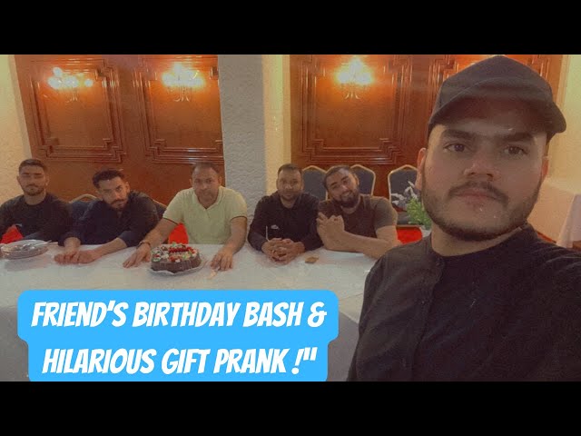 Surprising Friend with Birthday Celebration & Hilarious Gift Prank | ❤️