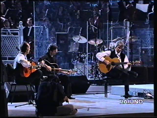 Paco De Lucia, Al Di Meola and John McLaughlin live in Modena