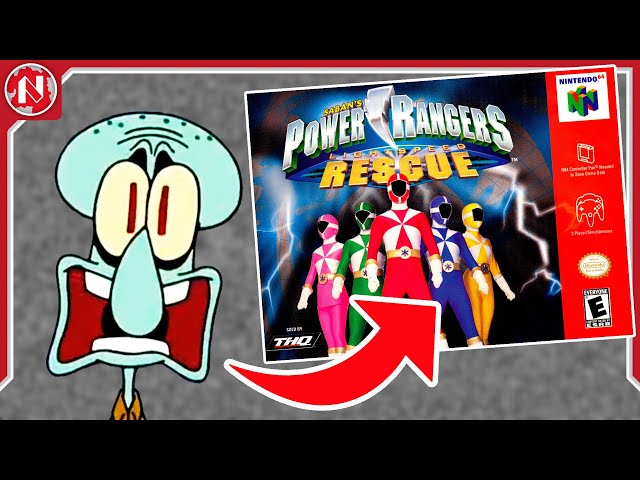 Power Rangers 64: El PEOR Juego de la HISTORIA