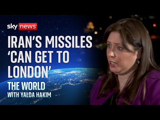Israel Ambassador: Iran's missiles 'can get to London'