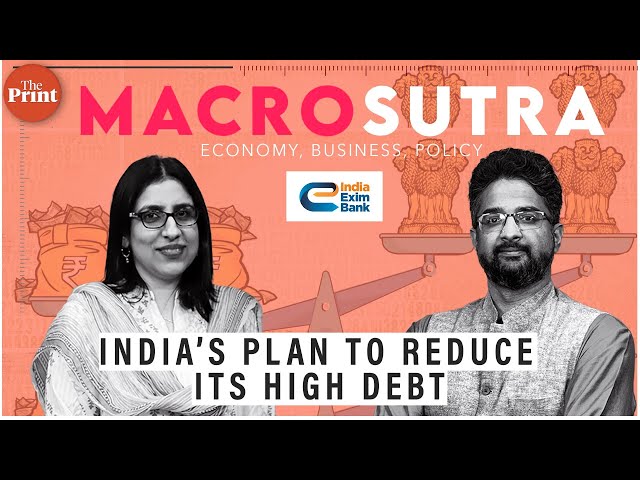 What is India’s plan to reduce its high debt levels?