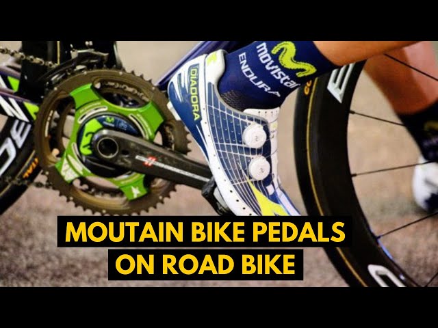 Can You Put Mountain Bike Pedals On A Road Bike?