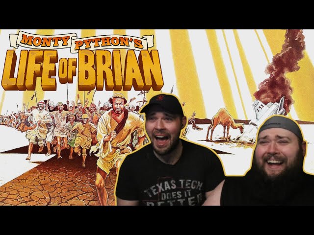 MONTY PYTHON'S LIFE OF BRIAN (1979) TWIN BROTHERS FIRST TIME WATCHING MOVIE REACTION!