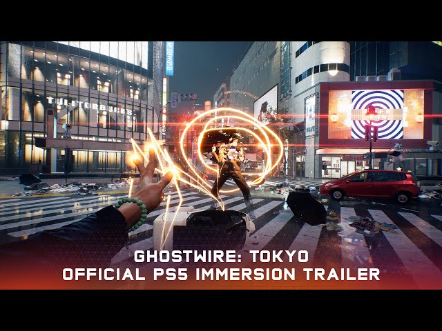 Ghostwire: Tokyo - Official PS5 Immersion Trailer | PS5