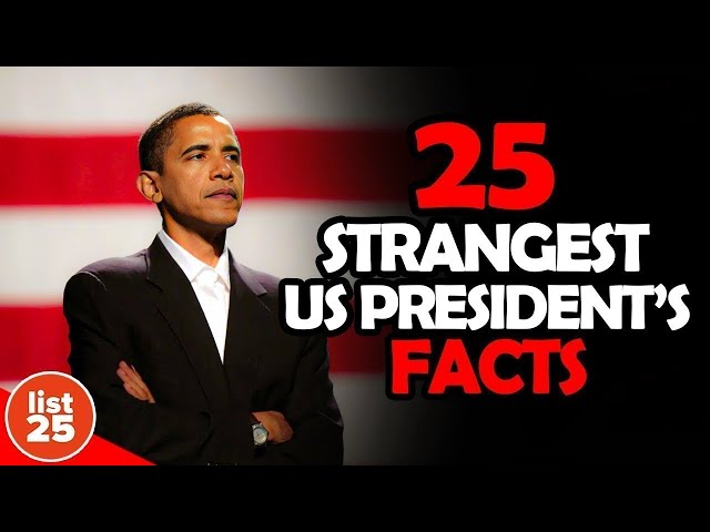 25 Strangest US President's Facts