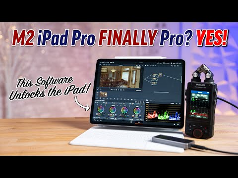 They DID What APPLE Refused! - M2 iPad Pro with Resolve 18!