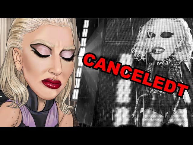 Lady Gaga Cancels Final CHROMATICA BALL Cartoon
