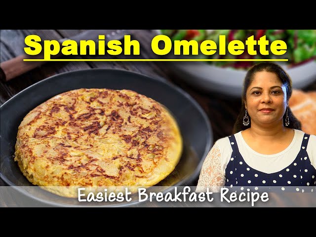 Spanish Omelette Recipe ♥️ | Easiest Breakfast Recipe| Tortilla  tamil samayal tips