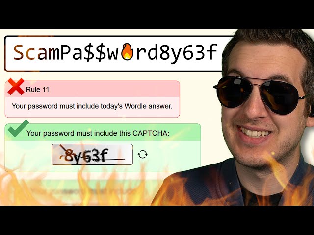 Scammers vs Impossible Password Game