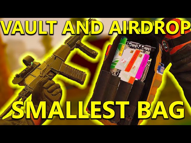 Packing An ENTIRE Airdrop AND Vault Into The SMALLEST BAG - Ghosts Of Tabor
