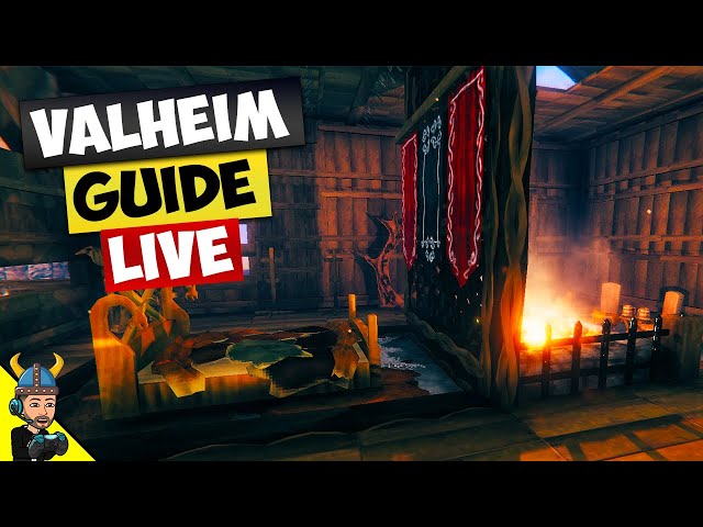 The Valheim Guide - LIVE! Viking Cosplay! :D
