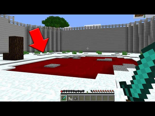We found the RED POOL in Minecraft at 3:00 AM... (Scary Minecraft Video)