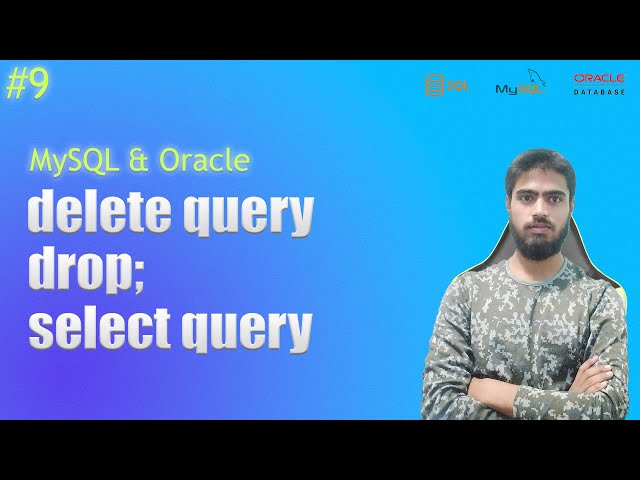 delete query, drop, select query #9 |  SQL Database class |  2024