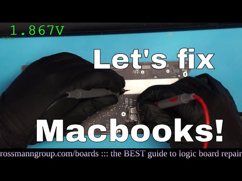 How to fix a Macbook that won't turn on.