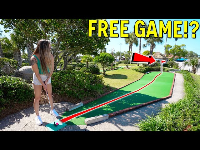 Win a FREE GAME with a Hole in One!