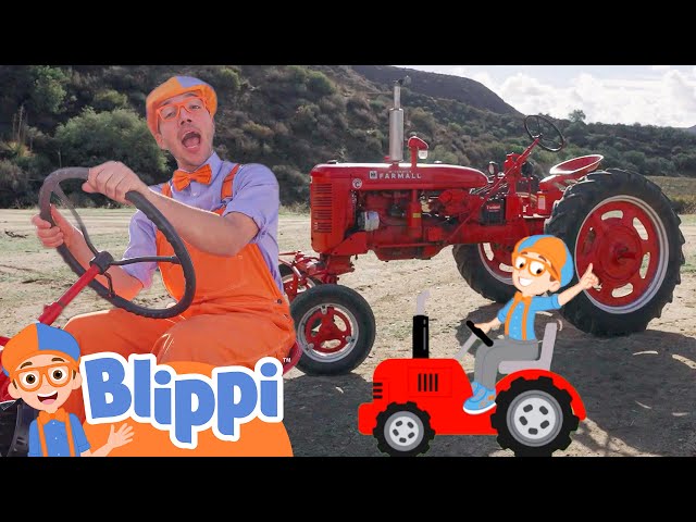THE TRACTOR SONG!!! 🚜 | Blippi Wonders Educational Videos for Kids