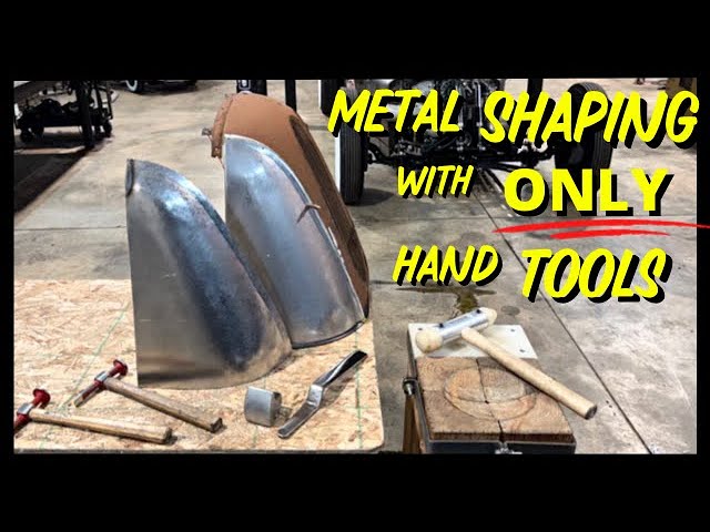 Metal Shaping with ONLY Hand Tools STEP BY STEP!!! How To Make Compound Curves
