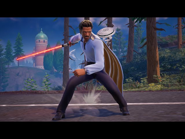 This Is The SMOOTHEST Star Wars Character In Fortnite (Lando Calrissian Bundle Gameplay & Review)