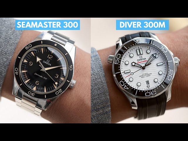 OMEGA Seamaster 300 or Diver 300m? | Watch Review & Comparison! (2021)