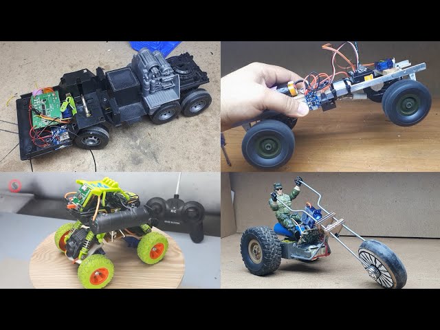 Top 4 Amazing DIY RC Car / El yapımı 4 farklı RC araba